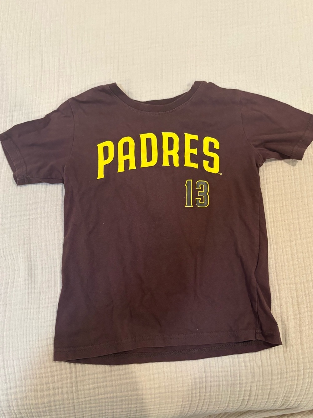 San Diego Padres Manny Machado #13 MLB Tshirt Size XS 4-5 Years